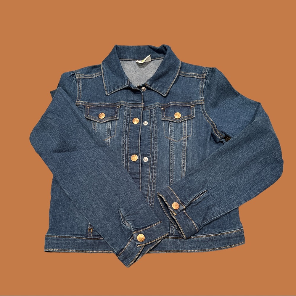 Girls Denim Jacket XL (14) Crazy 8